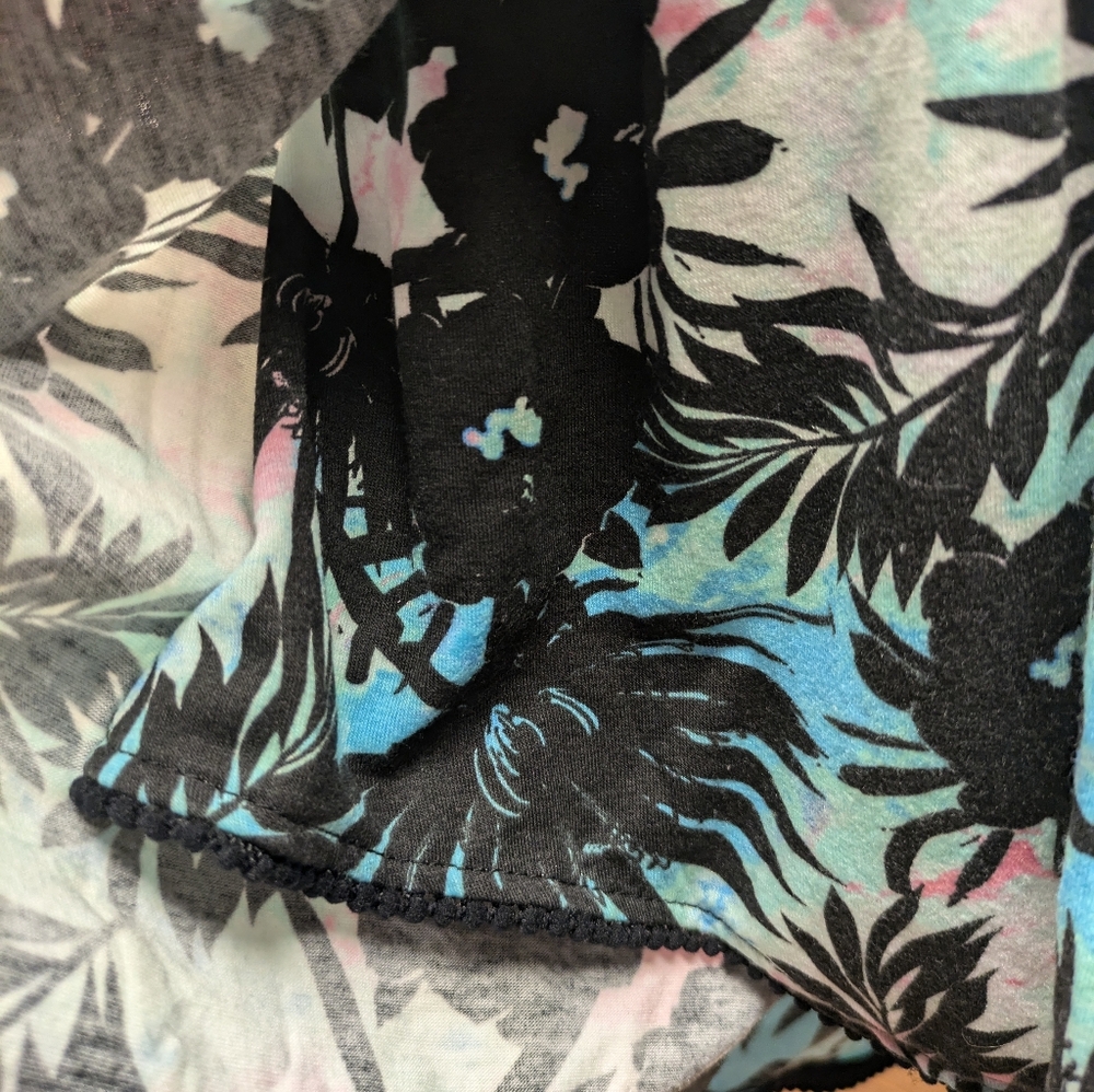 Joe Boxer Medium Adjustable 1pc Tropical Tulip Romper Pajamas NWT - Picture 4 of 7
